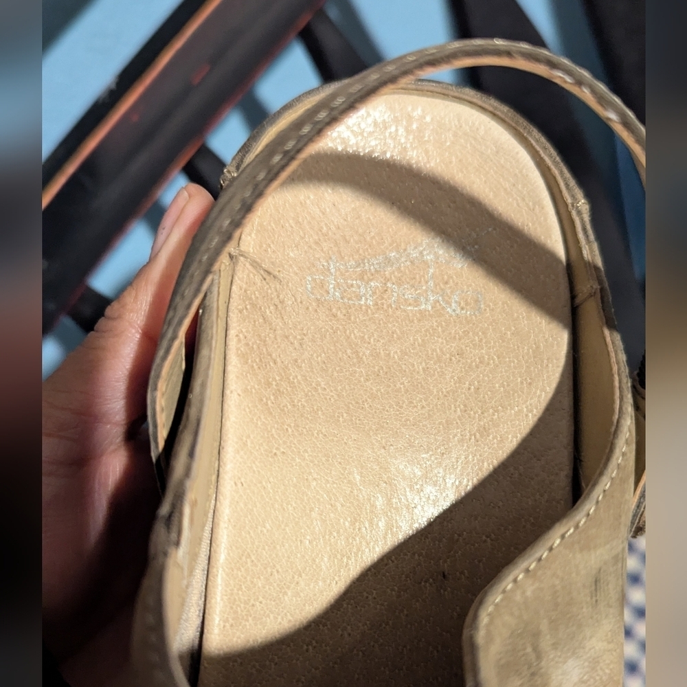 Dansko Merrin Slingback Clog - Tan - Picture 4 of 6